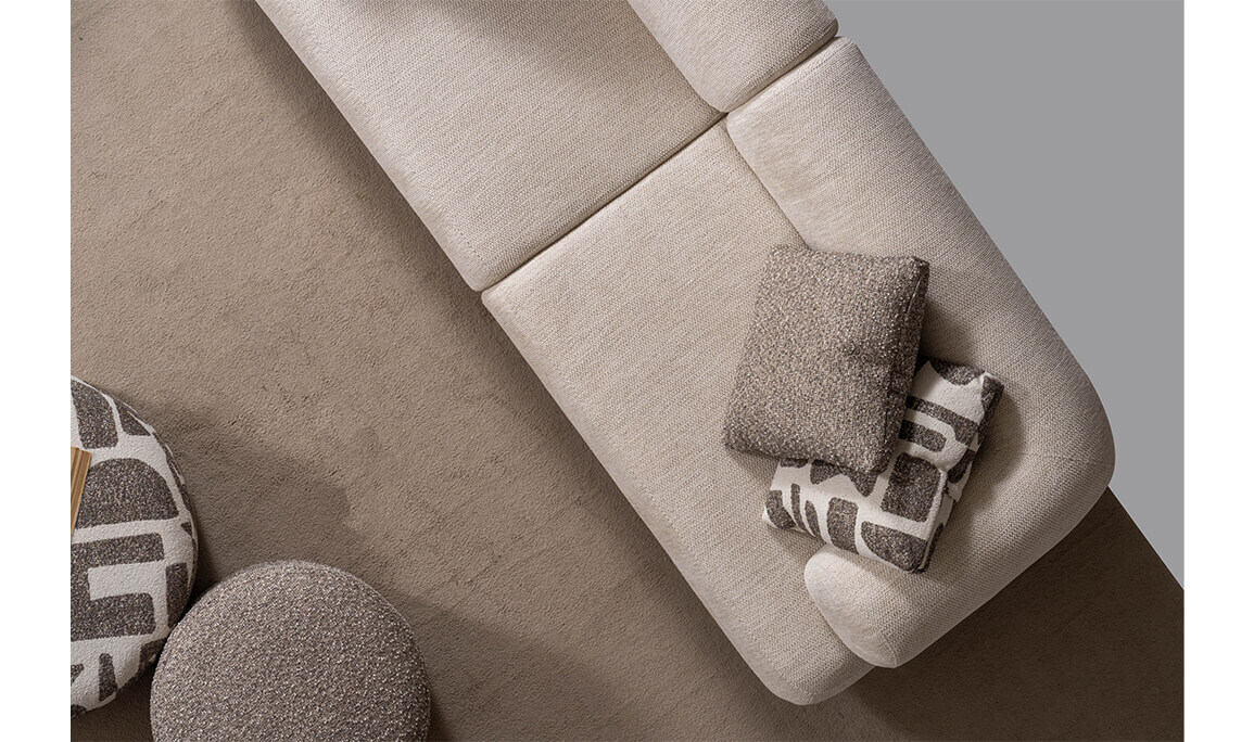 Soho Walnut Üçlü Koltuk - 10