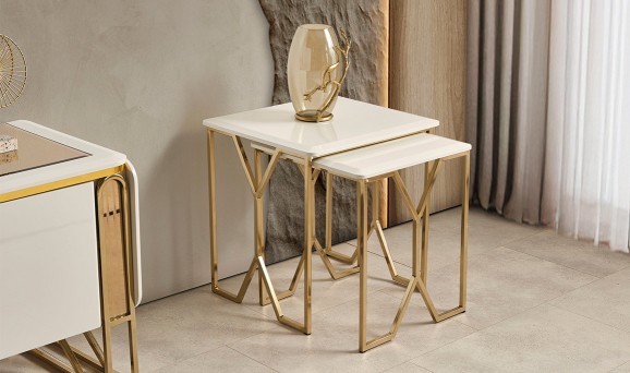 Solo Luxury Zigon Sehpa - 