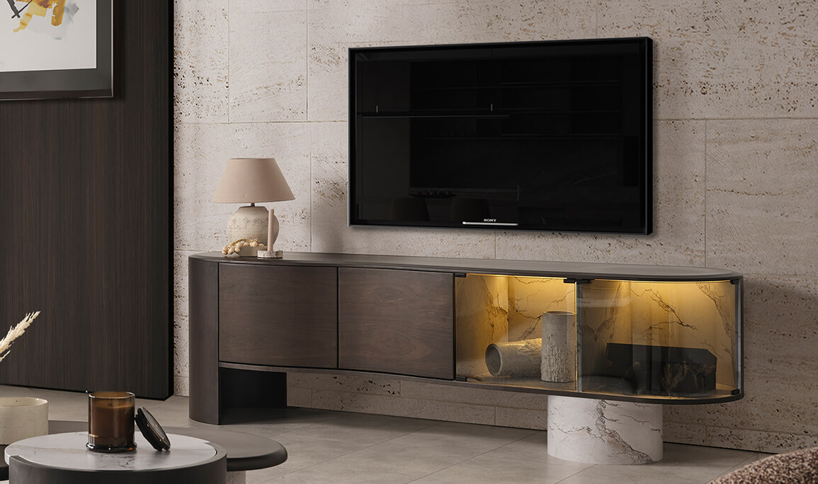 Stone Exclusive Tv Sehpası - 1