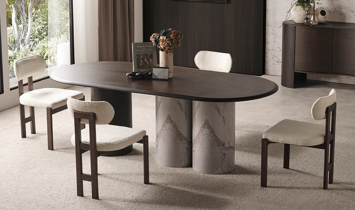 Stone Exclusive Yemek Masası - 1