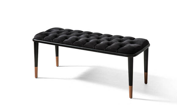 Tesla Bench Siyah Bronz - 