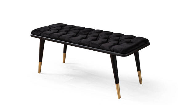 Tesla Bench Siyah Gold - 