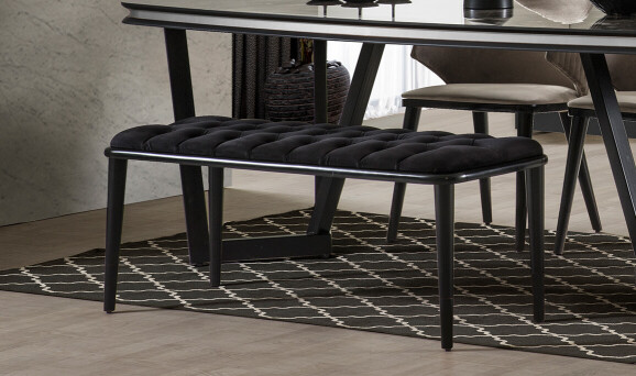 Tesla Bench Siyah - 