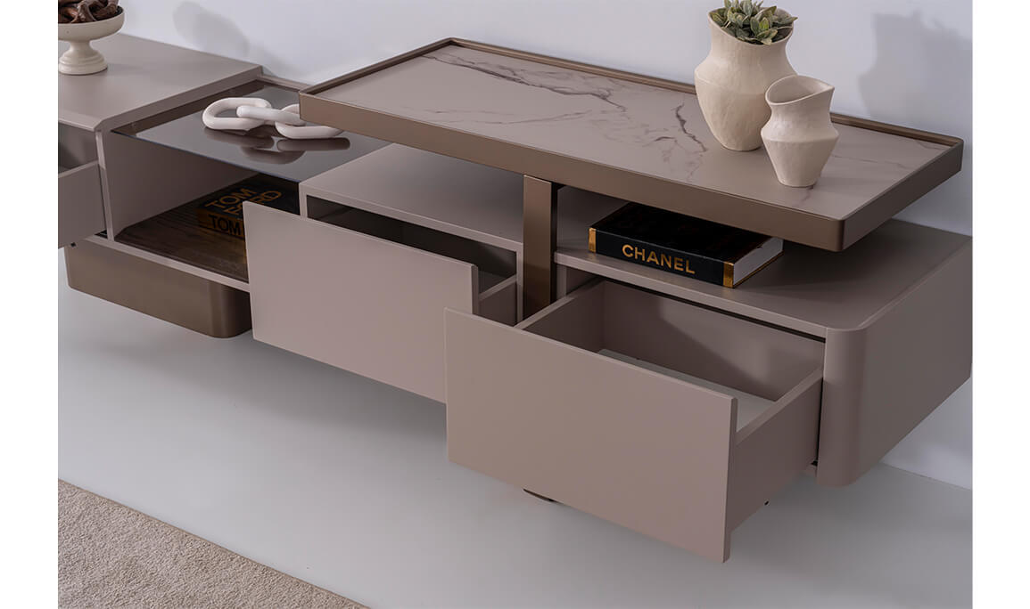 Tianji Yemek Odası Krem - 25
