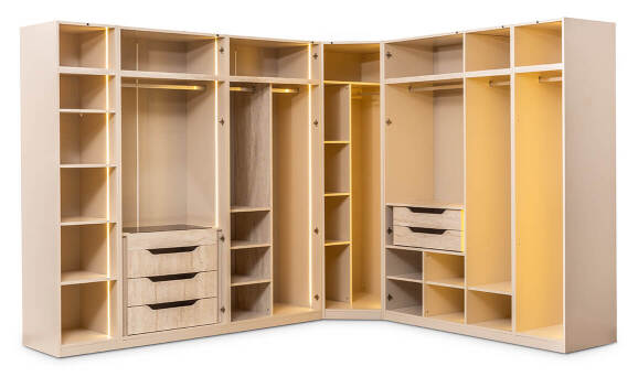 Tina 10 Kapılı Köşe Gardırop - 3