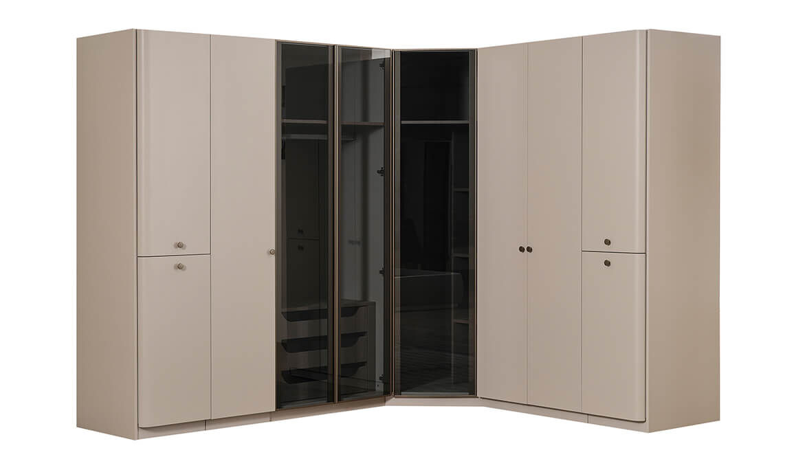 Truva 8 Kapılı Köşe Gardırop - 2