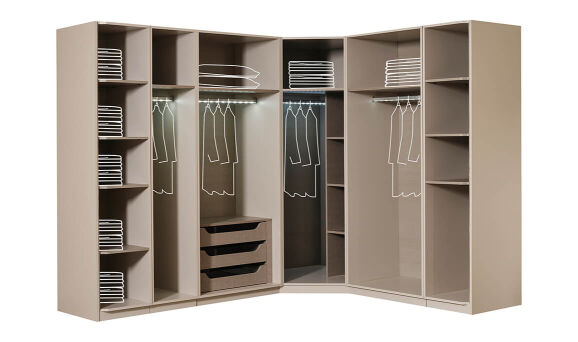 Truva 8 Kapılı Köşe Gardırop - 3