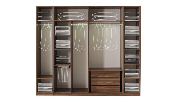 Valencia 6 Kapılı Gardırop - 3