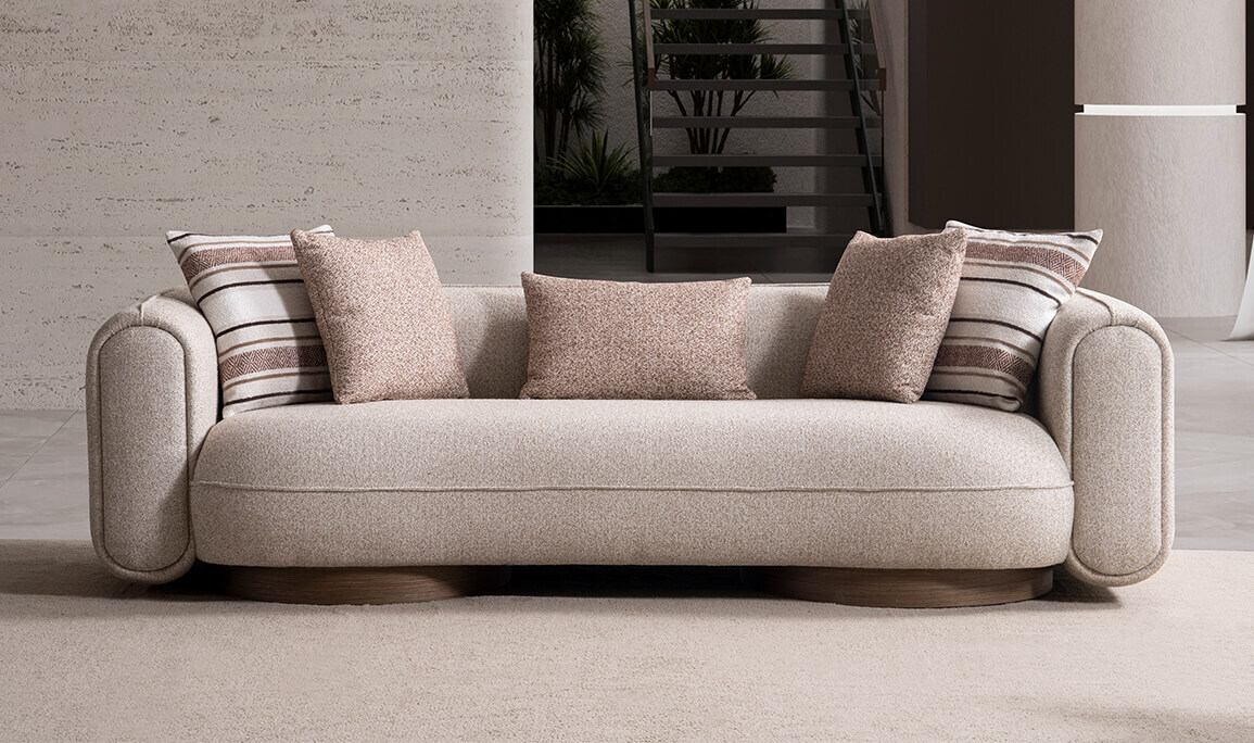 Valente Üçlü Koltuk - 