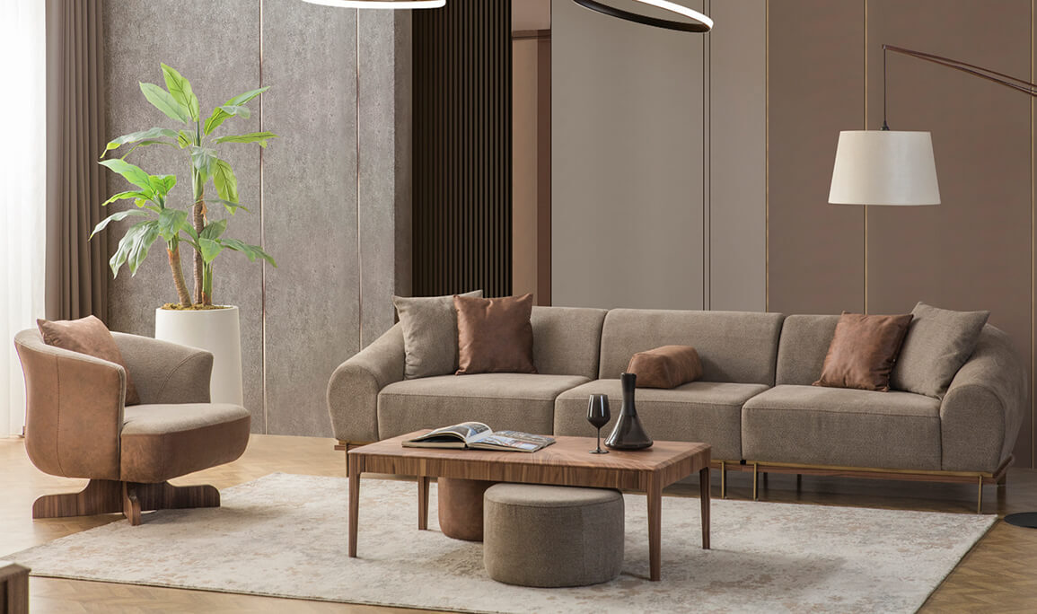 Valera Dörtlü Koltuk - 