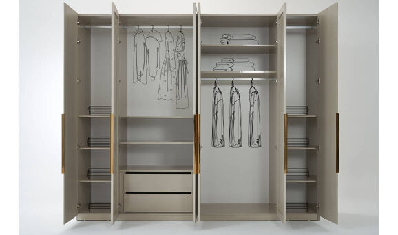Velmora 6 Kapılı Gardırop - 2