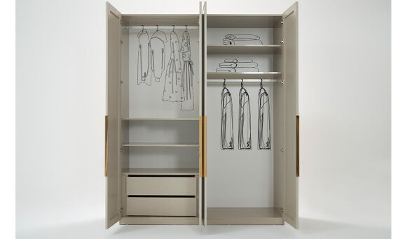 Velmora 6 Kapılı Gardırop - 5