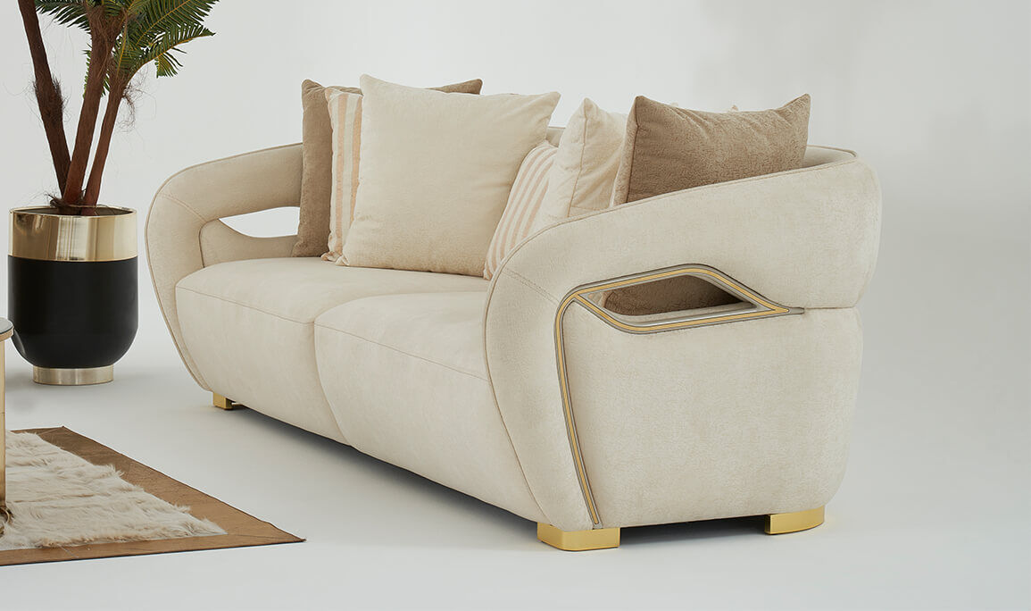 Velmora Üçlü Koltuk