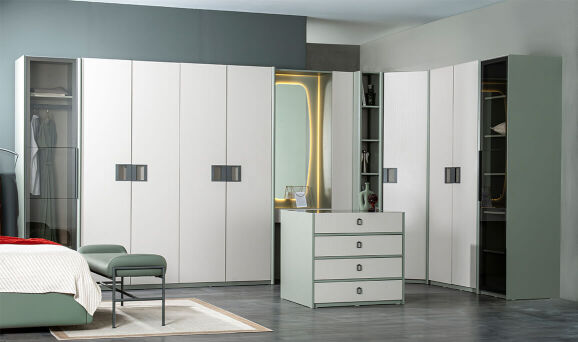Verde 9 Kapılı Köşe Gardırop - (1)