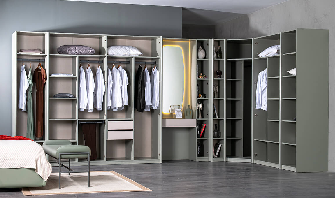 Verde 9 Kapılı Köşe Gardırop - 3