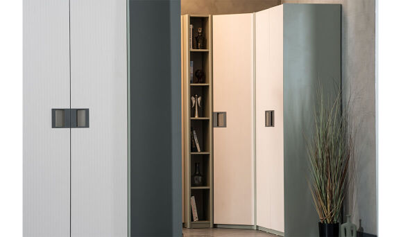 Verde 9 Kapılı Köşe Gardırop - 7