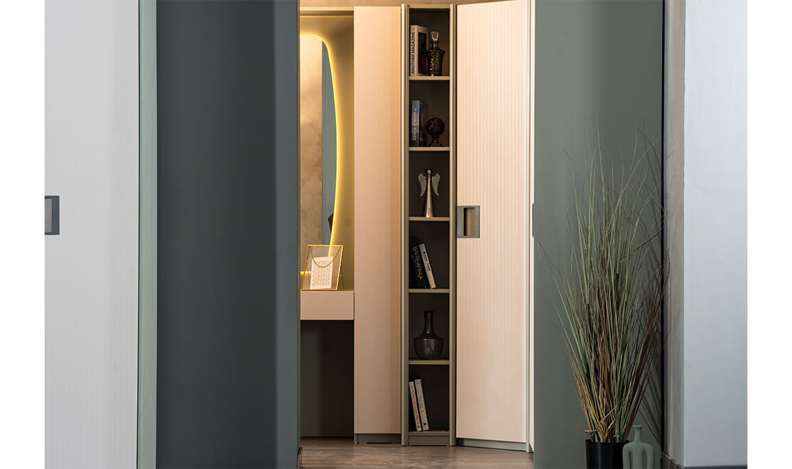Verde 9 Kapılı Köşe Gardırop - 8