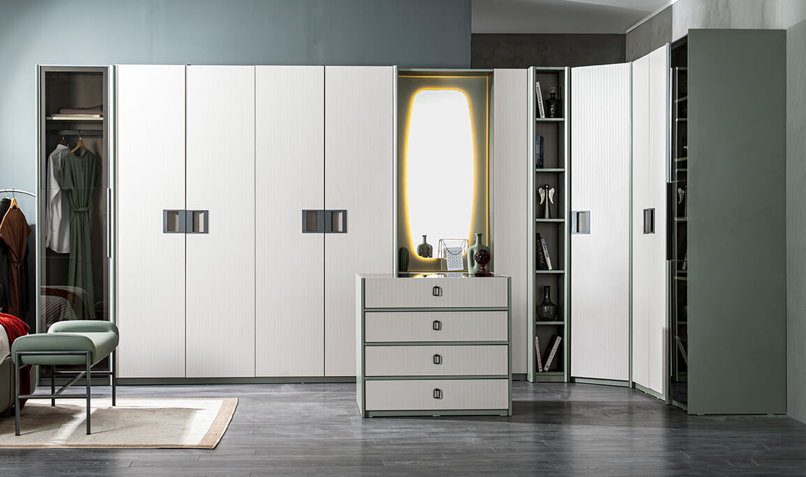 Verde Köşeli Yatak Odası