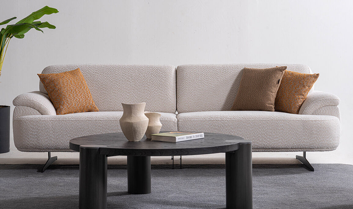 Vessa Üçlü Koltuk - 