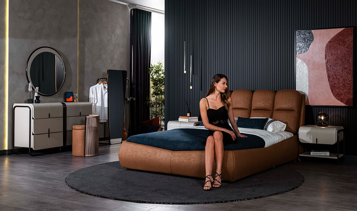 Volare Köşeli Yatak Odası