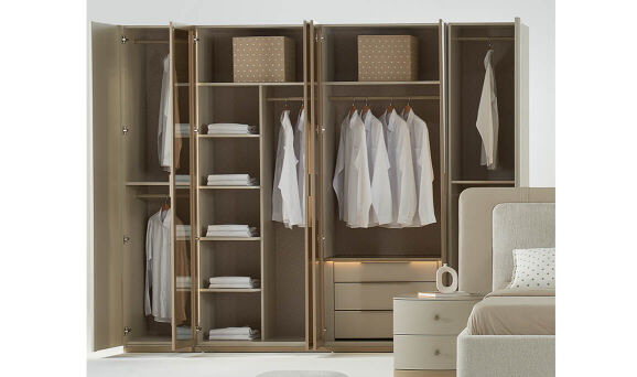 Wood 6 Kapılı Gardırop - (1)